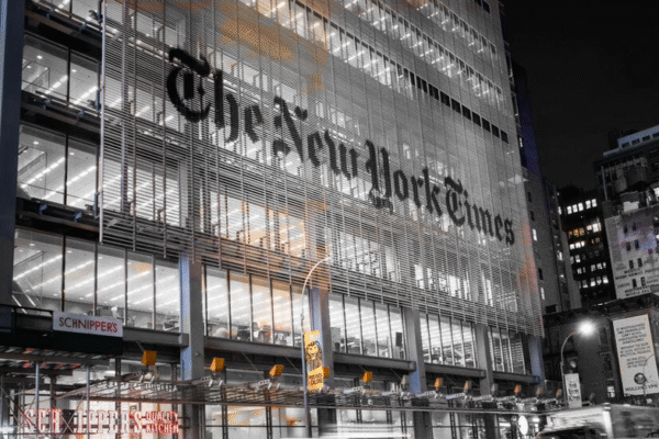 The New York Times додала 250,000 нових цифрових підписників Зображення, що ілюструє зростання підписників The New York Times