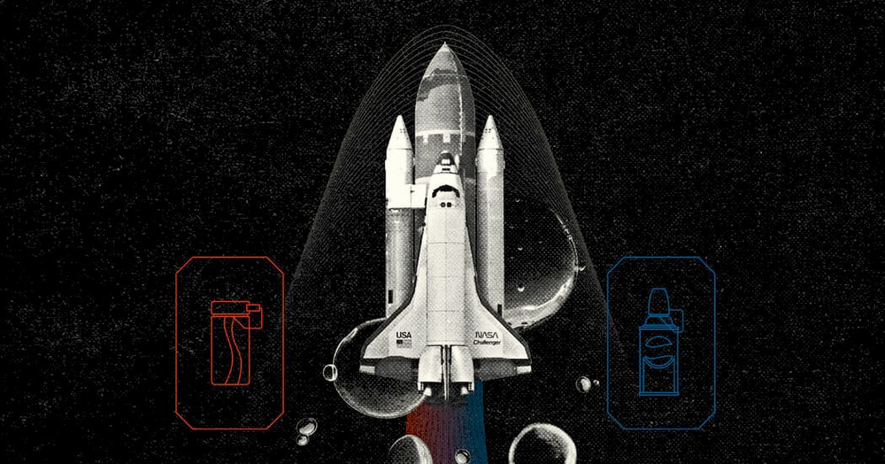 Гасло Coca-Cola та Pepsi в космічному польоті