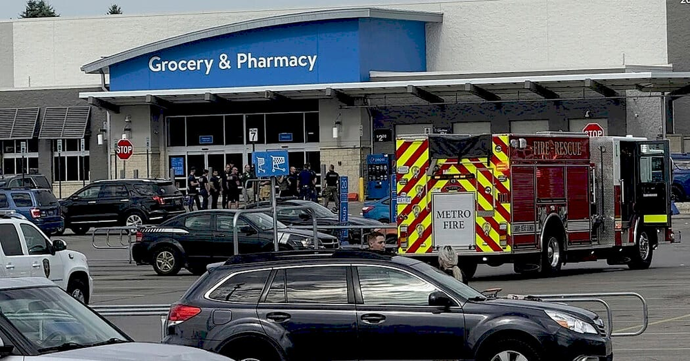 Місце нападу у Walmart