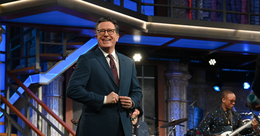 Stephen Colbert на Late Show