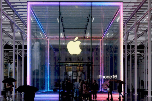 Графік фінансових результатів Apple