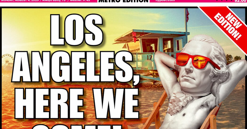 Логотип The California Post