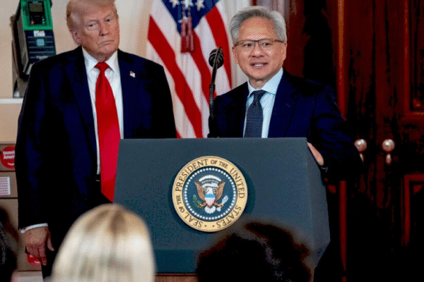 Президент Трамп з представниками Nvidia та AMD