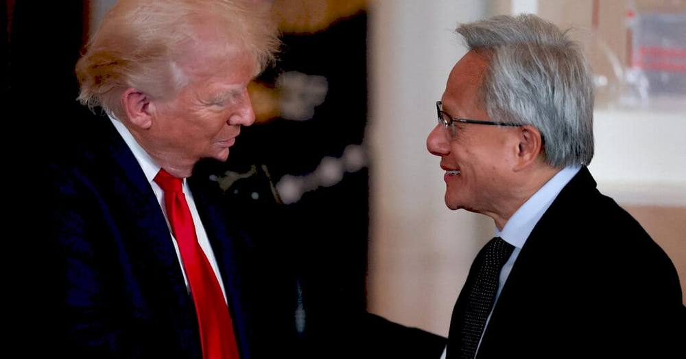 Президент Трамп підписує угоду з Nvidia та AMD