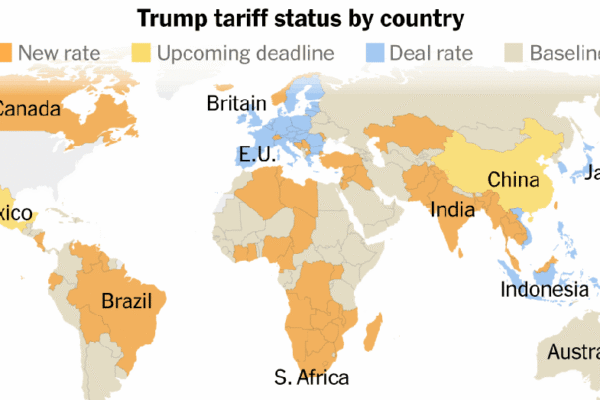 Трамп оголошує нові тарифи на імпорт
