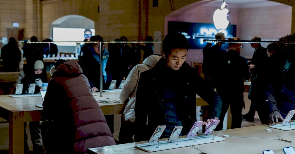 Продажі iPhone зросли на 8%