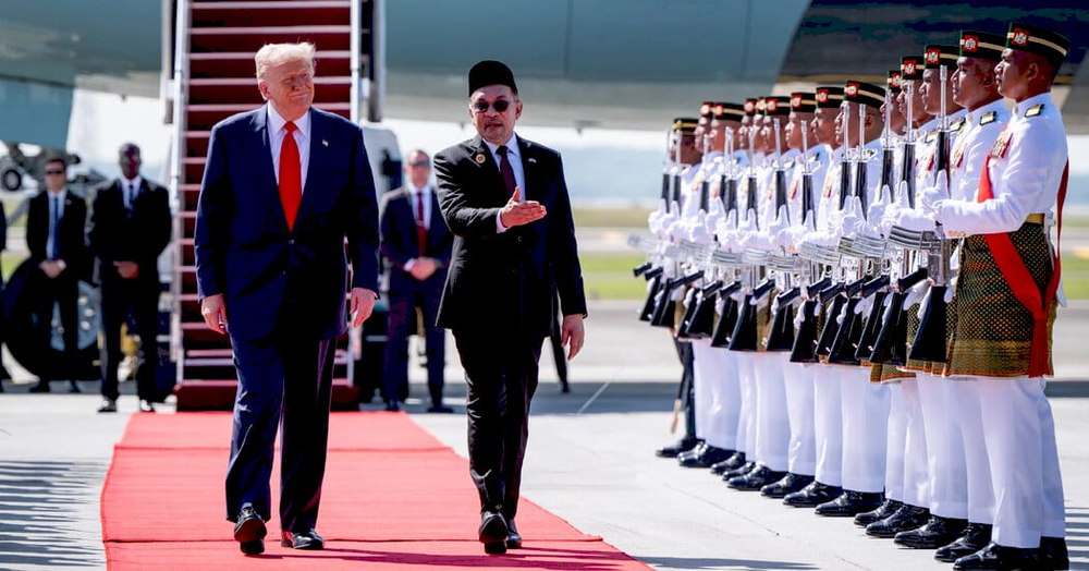 Президент США Дональд Трамп під час туру Азією