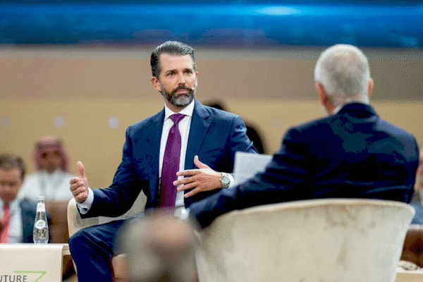 Дональд Трамп-молодший презентує на саміті в Ер-Ріяді