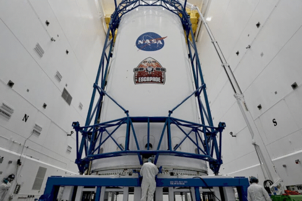 Ракета Blue Origin на стартовому майданчику