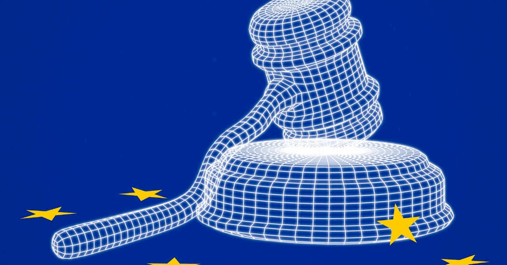 Зображення, що ілюструє перегляд регулювання технологій у ЄС