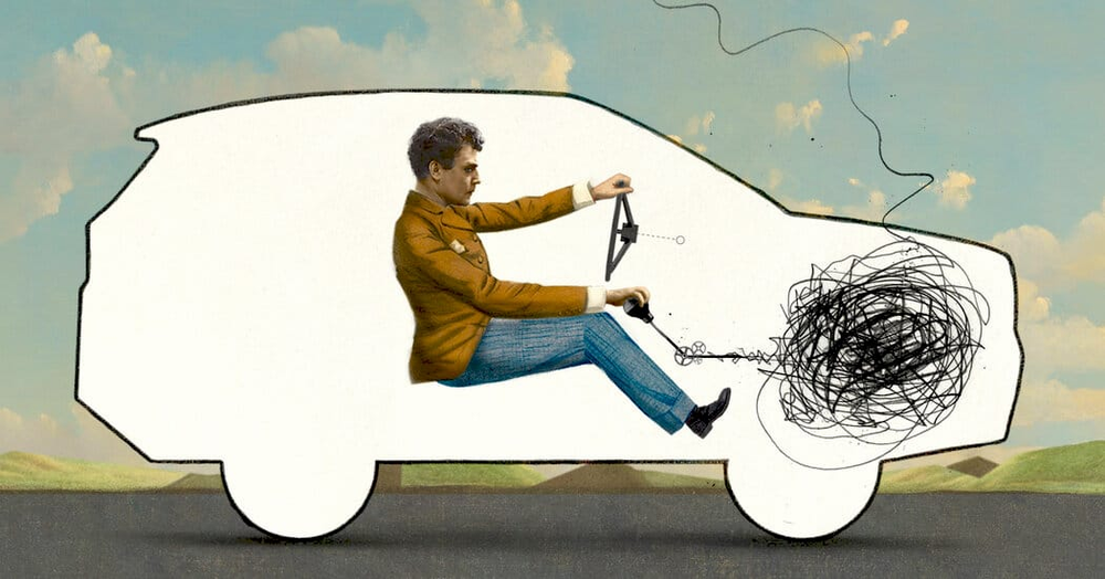 Орендований автомобіль на ремонті