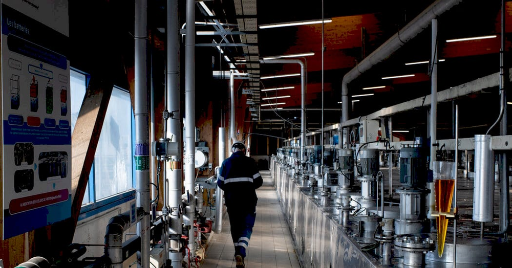 Завод з обробки рідкоземельних матеріалів Solvay