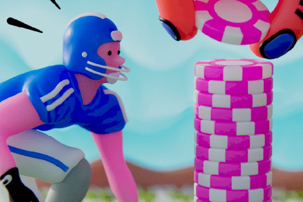 Логотип спортивних ставок в університетах Луїзіани