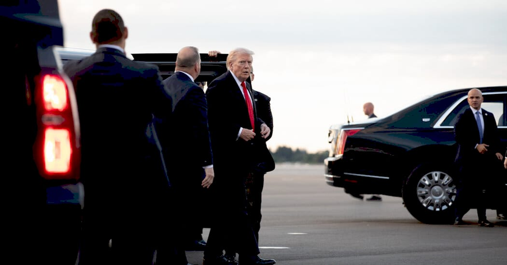 Трамп під час прес-конференції щодо урядової затримки