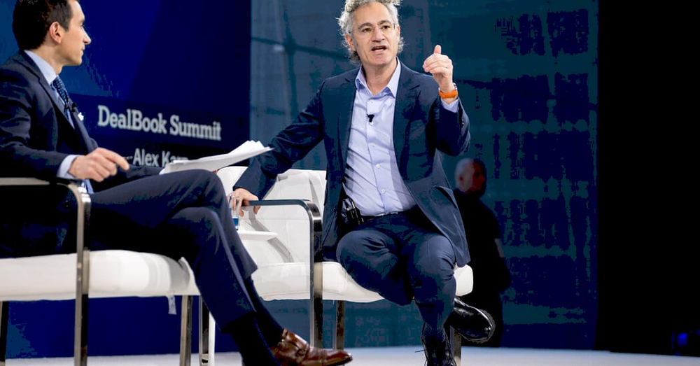 Alex Karp defending Palantir's collaboration with ICE