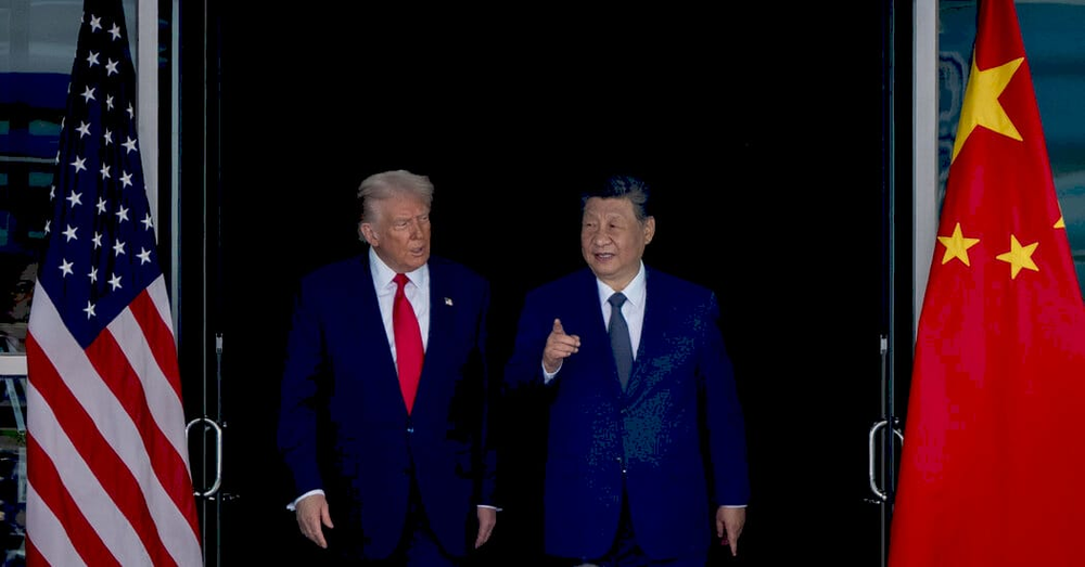 Карта Китаю та США