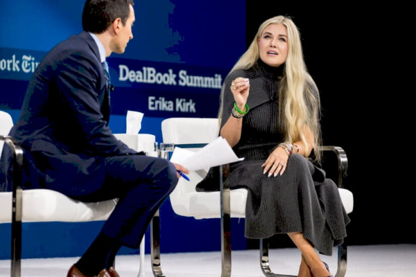 Еріка Кірк на саміті DealBook