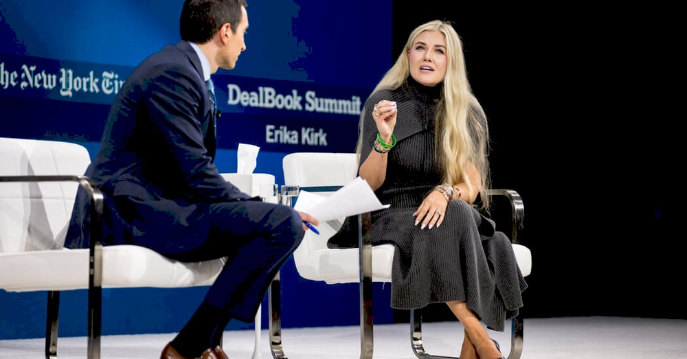 Еріка Кірк на саміті DealBook